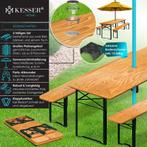 KESSER® Biertafel - Picknicktafel - Opvouwbaar - Bruin - 170, Verzenden, Nieuw