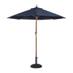 Bolero ronde donkerblauwe parasol 2,5 meter, Verzenden, Nieuw in verpakking