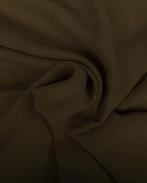 Viscose Twill Kaki, Nieuw, Bruin