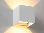 10 x 12W LED wit Wandlamp Kubus duo licht..., Ophalen, Nieuw