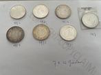 Nederland. 10 Gulden 1970/1973, 7 stuks (Zonder, Postzegels en Munten, Munten | Nederland