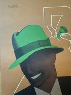 Boccasile - cartello da vetrina Bantam-BOCCASILE-#NORESERVE, Antiek en Kunst
