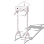 Kledingrek met kastje wit hout - Retourdeal!, Minder dan 50 cm, 100 tot 150 cm, Nieuw, Ophalen of Verzenden