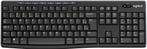 Draadloos Toetsenbord - QWERTZ - Zwart Logitech K270 -