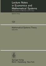 Mathematical Systems Theory : Proceedings of th. Marchesini,, Marchesini, G., Zo goed als nieuw, Verzenden