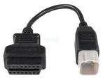 OBDSTAR BRP 6 Pins OBD - 16 Pins OBD2 Verloopkabel Motorfiet, Verzenden, Nieuw