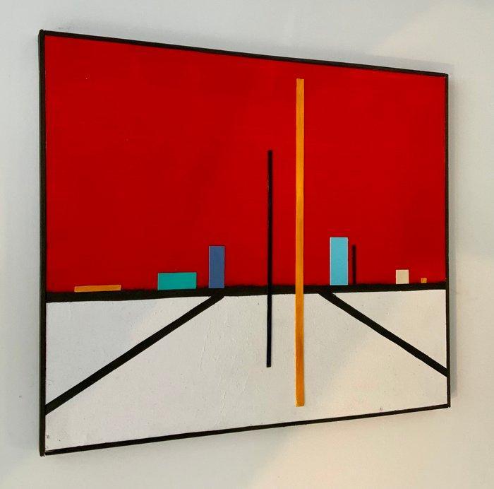 Paulus Noomen - Somewhere, Antiek en Kunst, Kunst | Schilderijen | Modern