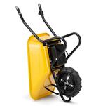 Elektrische kruiwagen - 100L - tot 180 kg - 500 W - geel..., Tuin en Terras, Ophalen of Verzenden, Nieuw