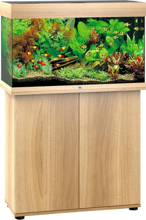 Rio 125 LED Aquarium + Meubel Lichtbruin, Dieren en Toebehoren, Vissen | Aquaria en Toebehoren, Nieuw, Ophalen of Verzenden