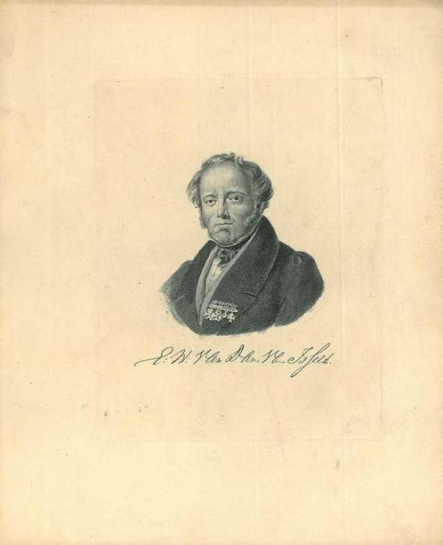 Portrait of Edmond Willem van Dam van Isselt, Antiek en Kunst, Kunst | Etsen en Gravures