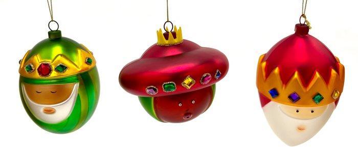 LPWK & Marcello Jori - Kerstballen Alessi (3) - Set van 3, Antiek en Kunst, Antiek | Meubels | Stoelen en Banken