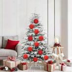 vidaXL Kerstbal Set 9 pcs Rood, Diversen, Kerst, Verzenden, Nieuw