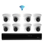 8x Draadloze Professionele 4K Ultra HD IP Dome, Audio, Tv en Foto, Videobewaking, Ophalen of Verzenden, Nieuw