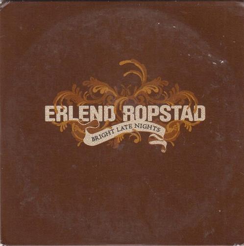 cd - Erlend Ropstad - Bright Late Nights, Cd's en Dvd's, Cd's | Overige Cd's, Zo goed als nieuw, Verzenden