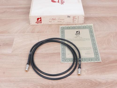 Signal Projects Alpha digital audio interconnect RCA 2,0 met, Audio, Tv en Foto, Audiokabels en Televisiekabels, Overige kabels