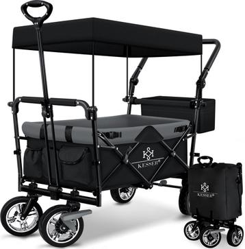 KESSER® Bolderkar opvouwbaar Bolderwagen GT9000 met dak Stra beschikbaar voor biedingen