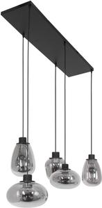 2dekans | Steinhauer - Hanglamp - Reflexion - Zwart - Glas, Huis en Inrichting, Lampen | Hanglampen, Ophalen of Verzenden, Zo goed als nieuw