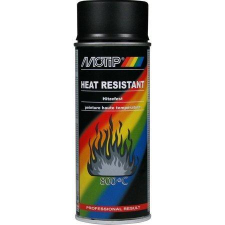 Motip hittebestendige lak 800 c 400 ml, zwart, Doe-het-zelf en Verbouw, Verf, Beits en Lak, Nieuw, Verzenden