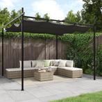 vidaXL Pergola met uitschuifbaar dak 295x292x230, Tuin en Terras, Verzenden, Nieuw