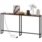 TRUUSK Console Tafel, Gangtafel Met Geïntegreerd Oplaadstati, Huis en Inrichting, Verzenden, Nieuw