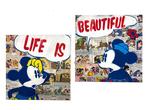 Koen Betjes (XXI) - Mickey & Minnie - Life is Beautiful x, Antiek en Kunst