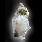 Groene epidote met adularia uit Balochistan – Gratis, Verzamelen, Mineralen en Fossielen