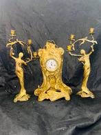 Klok (3) Liberty - Gepatineerd brons - 1910-1920 - Art, Antiek en Kunst