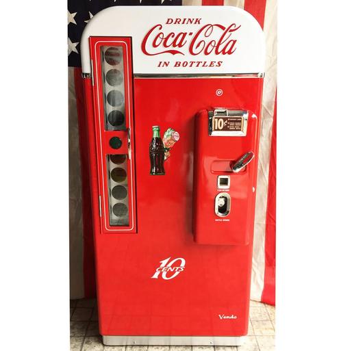 Coca-Cola Vendo 81 gerestaureerde Coke Flesjes Machine, Verzamelen, Automaten | Overige, Ophalen