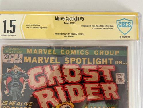Marvel Spotlight #5 - Signed by Roy Thomas - 1st appearance, Boeken, Strips | Comics