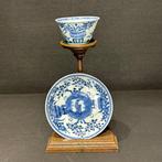 Kop en schotel - Porselein - Kangxi kop en schotel, Antiek en Kunst