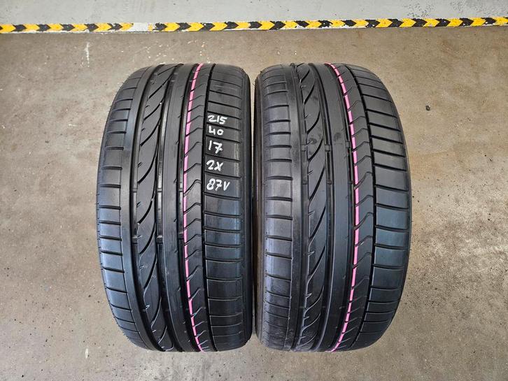 215/40/17 87V BRIDGESTONE POTENZA RE 050A 7,3MM PROFIEL, Auto-onderdelen, Banden en Velgen, 17 inch, Erkend duurzaam, Zomerbanden