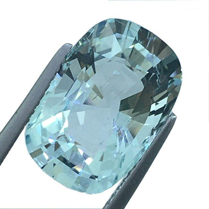 Zonder Minimumprijs - 1 pcs Groen Aquamarijn - 8.07 ct -, Sieraden, Tassen en Uiterlijk, Edelstenen