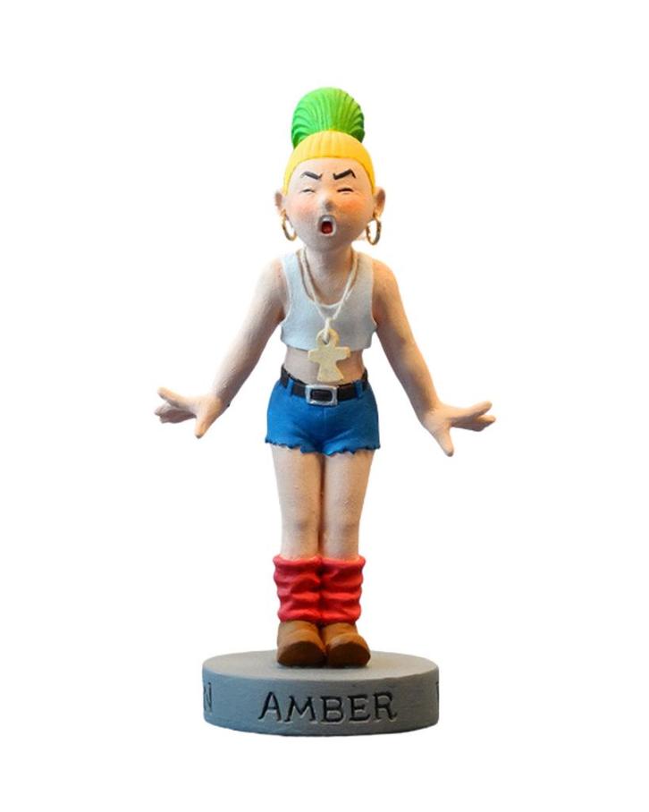 Suske en Wiske Beeldje Amber 14 cm, Verzamelen, Stripfiguren, Nieuw, Ophalen of Verzenden