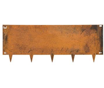 Cortenstaal borderrand 40x106 cm flexibel beschikbaar voor biedingen