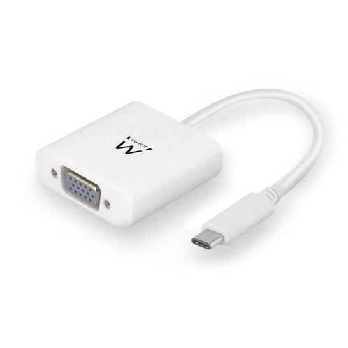 Ewent USB Type-C naar VGA female converter, Computers en Software, USB Sticks, Nieuw, Verzenden