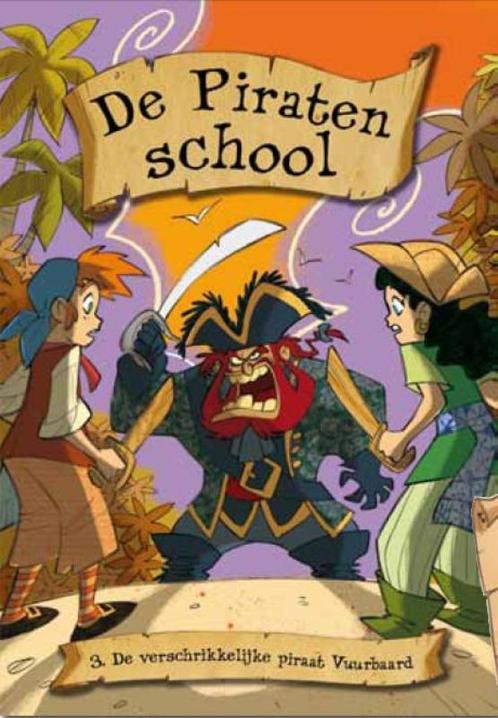 De verschrikkelijke piraat vuurbaard / De piratenschool, Boeken, Kinderboeken | Jeugd | onder 10 jaar, Gelezen, Verzenden