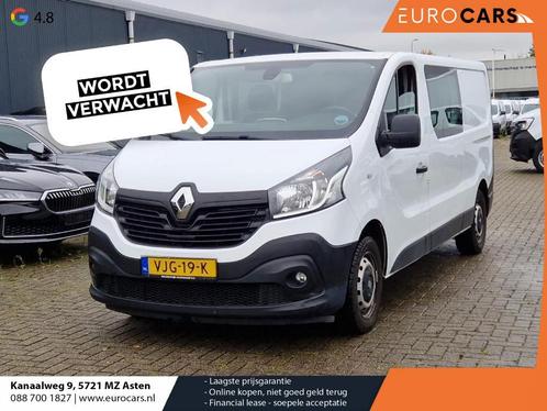 Renault Trafic 125pk L2H1 Dubbele cabine, Auto's, Bestelauto's, Lease, Handgeschakeld, Financial lease, Diesel, Wit, Renault, Ophalen of Verzenden