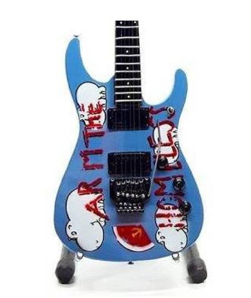 Miniatuur Self Build gitaar met gratis standaard, Verzamelen, Muziek, Artiesten en Beroemdheden, Pop, Beeldje of Miniatuur, Nieuw