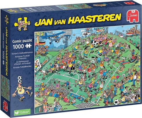 Jan van Haasteren - EK-voetbal 2024 Special Edition (1000, Hobby en Vrije tijd, Denksport en Puzzels, Nieuw, Verzenden