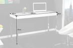 Design console WHITE DESK 120cm witte hoogglans bureautafel, Nieuw, Ophalen of Verzenden