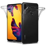 Huawei P20 Lite 360° Full Cover Transparant TPU Hoesje, Ophalen of Verzenden, Nieuw