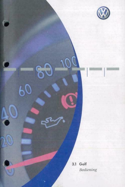 2003 Volkswagen Golf Origineel Instructieboekje Nederlands, Auto diversen, Handleidingen en Instructieboekjes, Verzenden