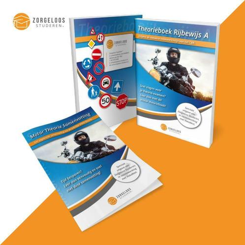 Motor Theorieboek 2023 - Rijbewijs A met Samenvatting, Boeken, Studieboeken en Cursussen, Nieuw, Overige niveaus, Verzenden