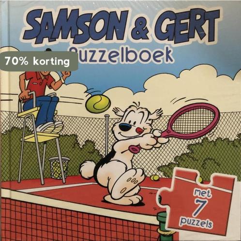 Samson en Gert - Puzzelboek met 7 puzzels 5414233016175, Boeken, Overige Boeken, Gelezen, Verzenden