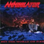 cd - Annihilator  - Set The World On Fire, Cd's en Dvd's, Verzenden, Zo goed als nieuw