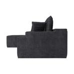 Coredo Bank - Corduroy bekleding - Links - Donkergrijs, Huis en Inrichting, Banken | Bankstellen, Verzenden, Nieuw