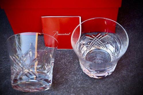 Baccarat - Whiskyglas (2) - Stella tumblers - Kristal -, Antiek en Kunst, Antiek | Meubels | Tafels
