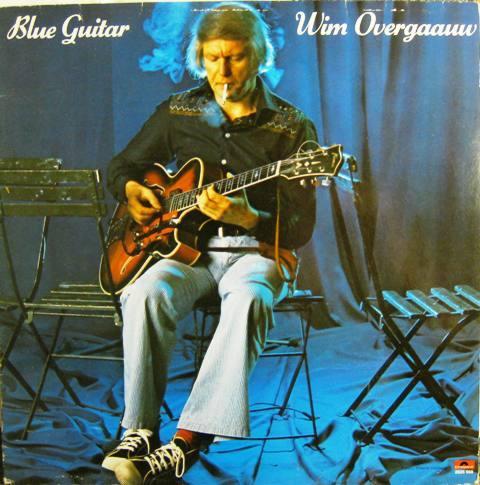 LP gebruikt - Wim Overgaauw - Blue Guitar, Cd's en Dvd's, Vinyl | Jazz en Blues, Zo goed als nieuw, Verzenden