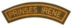 WW2 DUTCH FREE ARMY PRINCESS IRENE CLOTH SHOULDER TITLE, Verzenden