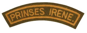 WW2 DUTCH FREE ARMY PRINCESS IRENE CLOTH SHOULDER TITLE beschikbaar voor biedingen